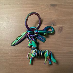 Genuine Coach Unicorn Keychain